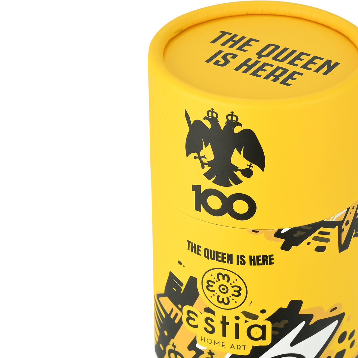 ESTIA ΘΕΡΜΟΣ TRAVEL CUP AEK BC EDITION THE QUEEN IS HERE 500ml - Image 6