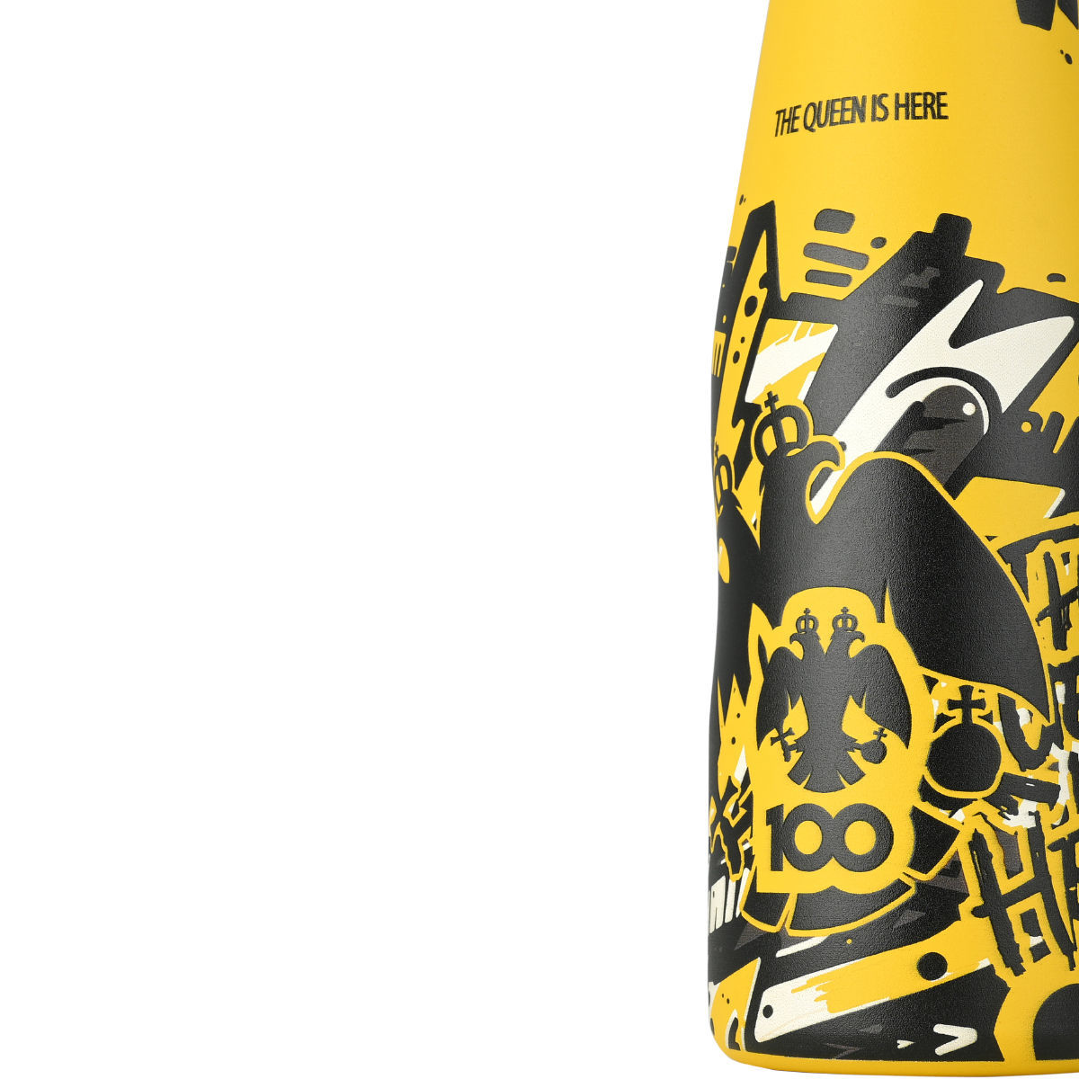 ESTIA ΘΕΡΜΟΣ TRAVEL FLASK AEK BC EDITION THE QUEEN IS HERE 500ml - Image 3