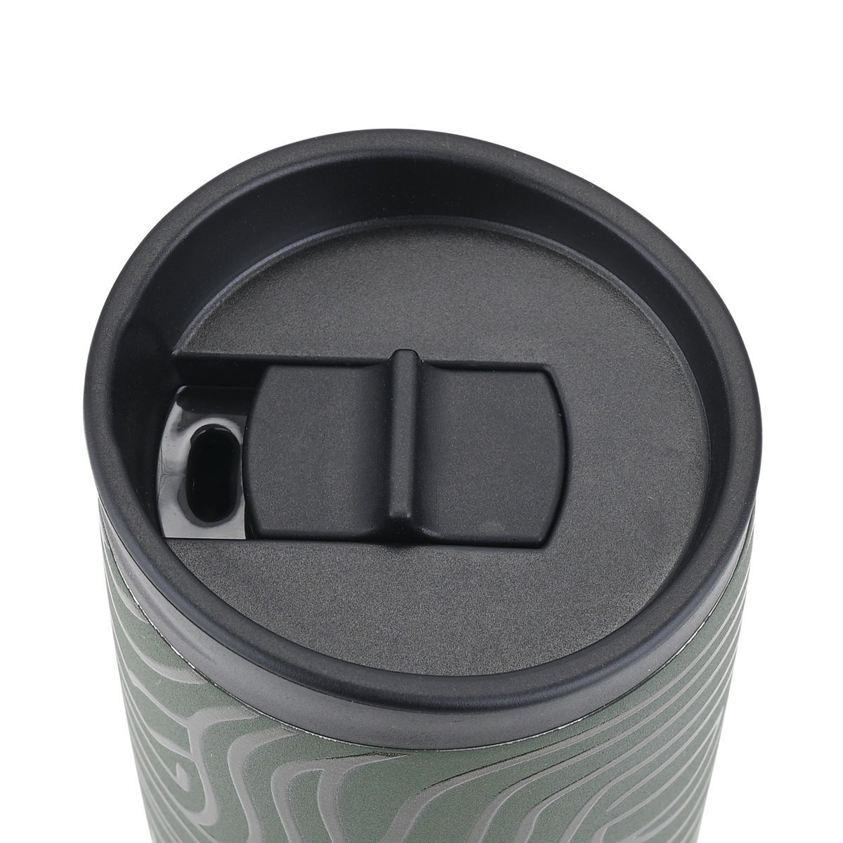 ESTIA ΘΕΡΜΟΣ TRAVEL MUG SAVE THE AEGEAN 350ml OLIVE FLOW - Image 3