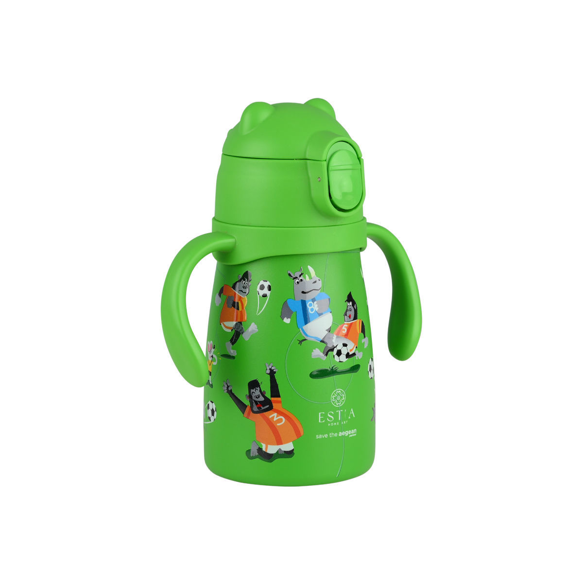 ESTIA ΘΕΡΜΟΣ ΠΑΙΔΙΚΟ BUBBLE BOTTLE SAVE THE AEGEAN 300ml JUNGLE KICK - Image 2