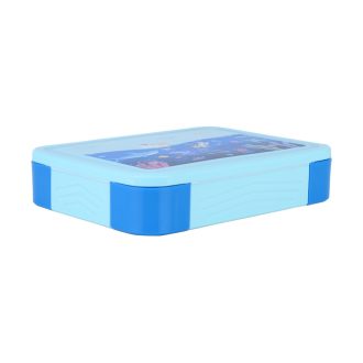ESTIA ΠΑΙΔΙΚΟ ΦΑΓΗΤΟΔΟΧΕΙΟ SAVE THE AEGEAN 1330ml ΜΕ 5 ΘΗΚΕΣ OCEAN PLAY