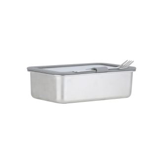 ESTIA ΦΑΓΗΤΟΔΟΧΕΙΟ CLICK&SEAL ΓΥΑΛΙΝΟ 1050ml 21.6x16.5x7.4cm ΜΕ ΚΑΠΑΚΙ ΠΛΑΣΤΙΚΟ IVORY