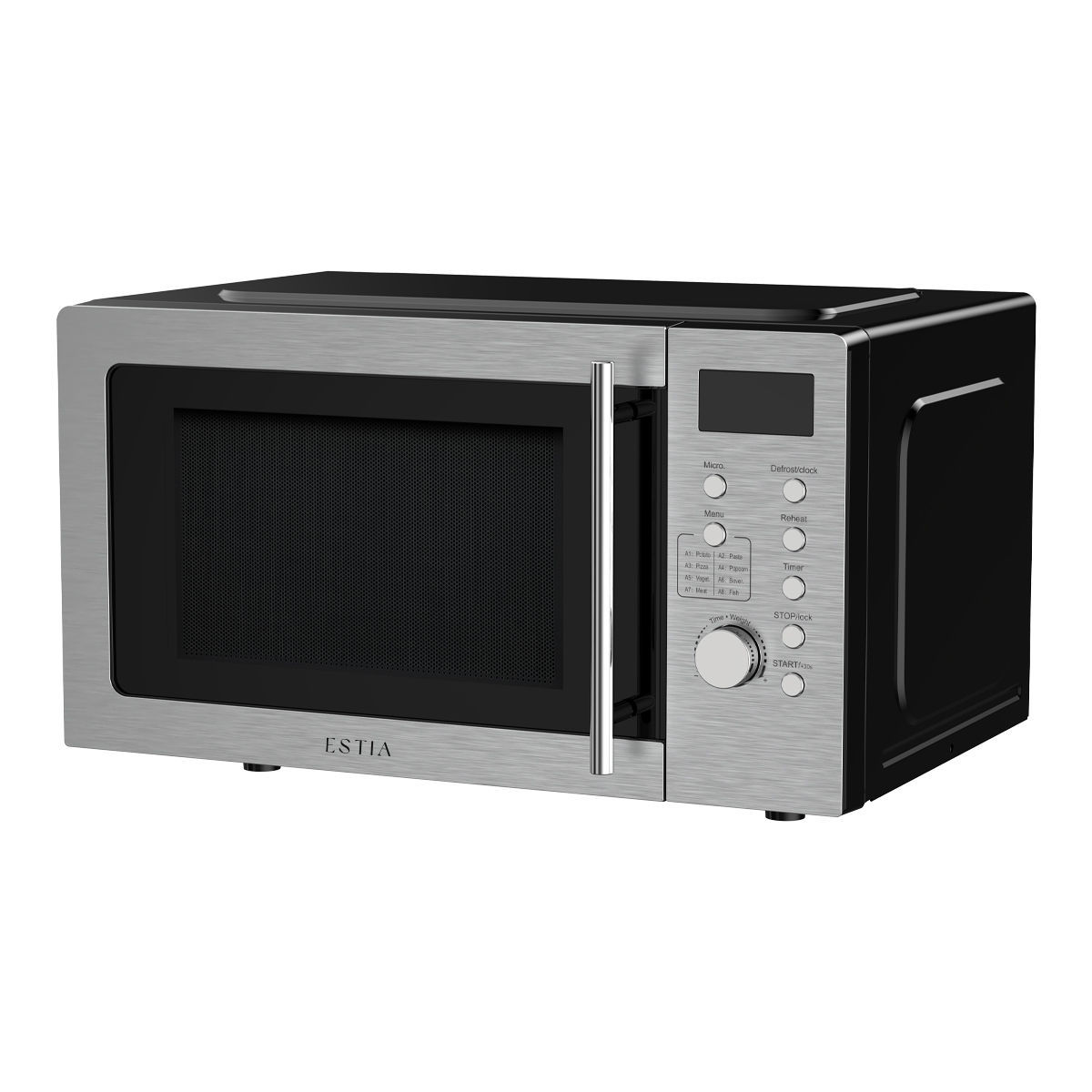 ESTIA ΦΟΥΡΝΟΣ ΜΙΚΡΟΚΥΜΑΤΩΝ MICROCHEF 7000w 20lt ΜΑΥΡΟ - Image 2