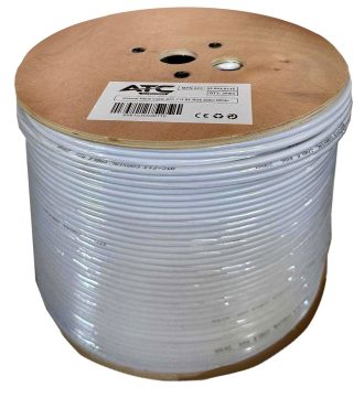 ATC Στροφείο RF ATC-713 Value RG6 Ξύλινο 300m