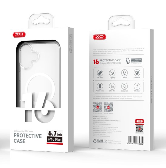 XO K13B Θήκη IPhone 16 plus/15 plus 6,7" TPU+Ακρυλική με Ενσωματωμένο Μαγνήτη - Image 2