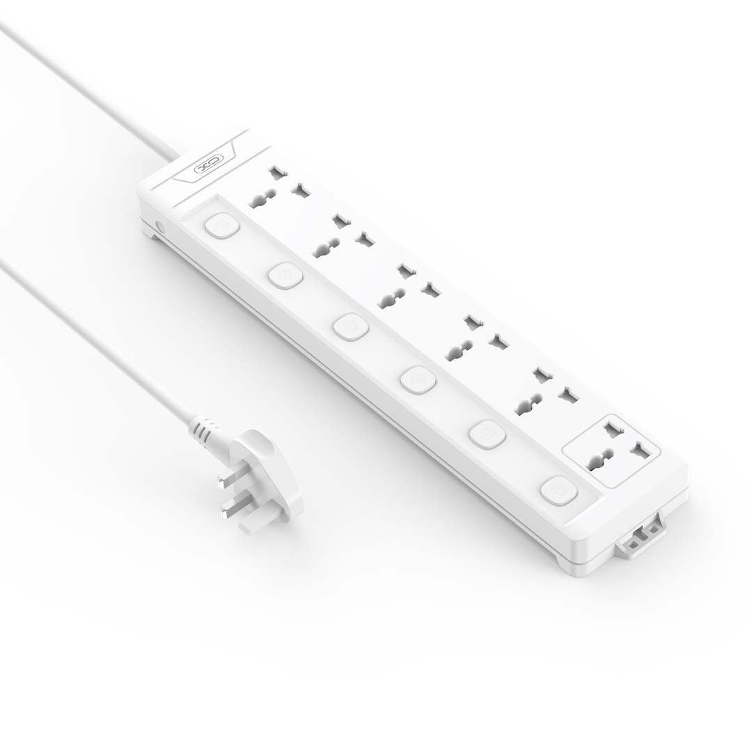 XO WL18 (UK) Πολύπριζο 6AC με Ανεξάρτητο Διακόπτη - Image 2
