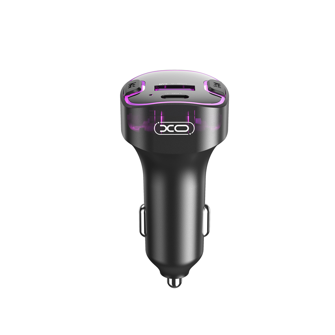 XO BCC12 Smart Bluetooth MP3+5V3.1A Car Charged Atmosphere Light - Image 4