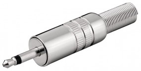 Φις 3.5mm Mono Μεταλλικό Αρσενικό