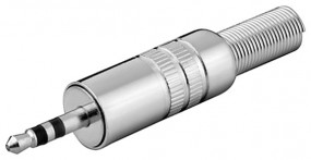Φις 3.5mm Stereo Μεταλλικό Αρσενικό