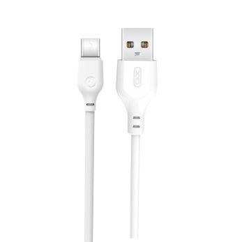XO NB103 Καλώδιο Φόρτισης Type-C 2m Λευκό