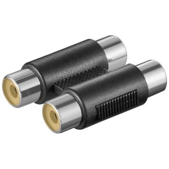 Μούφα 2 x RCA Θηλυκό / 2 x RCA Θηλυκό
