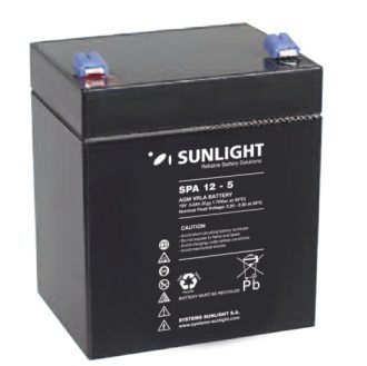 Sunlight Μπαταρία Μολύβδου 12V 5A Τετράγωνη