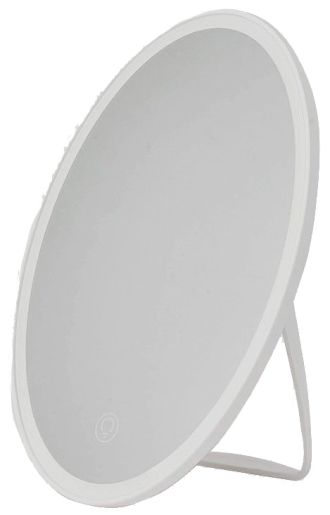 Avide LED Επιτραπέζιο Φωτιστικό Καθρέφτης Make Up Στρογγυλό και Επαναφορτιζόμενο