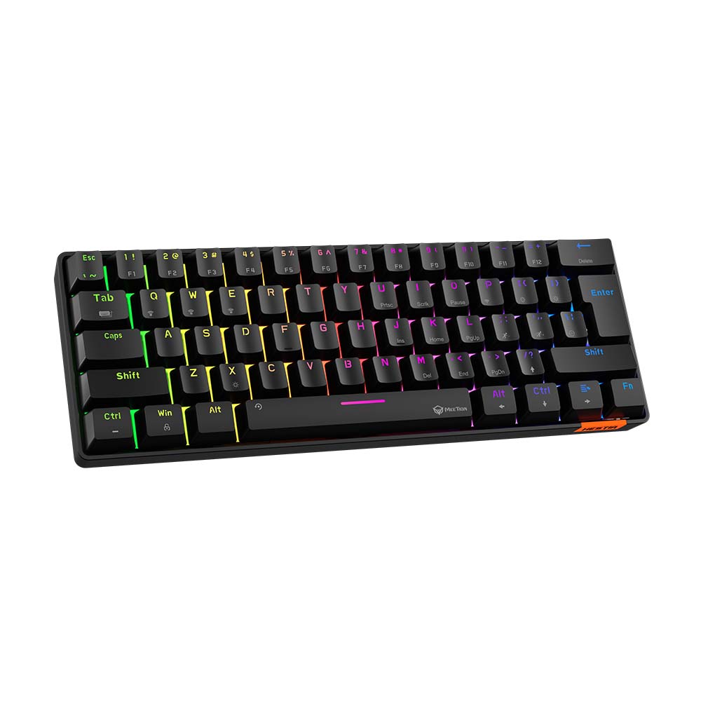 Meetion MT-MK005BT Bluetooth Μηχανικό Gaming Πληκτρολόγιο US Μαύρο - Image 3