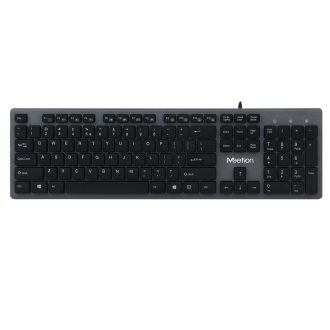 Meetion MT-K841 USB Ενσύρματο Ultrathin Πληκτρολόγιο
