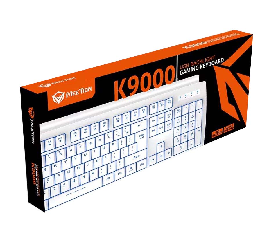 Meetion MT-K9000 Ενσύρματο Gaming Πληκτρολόγιο / Λευκό - Image 3