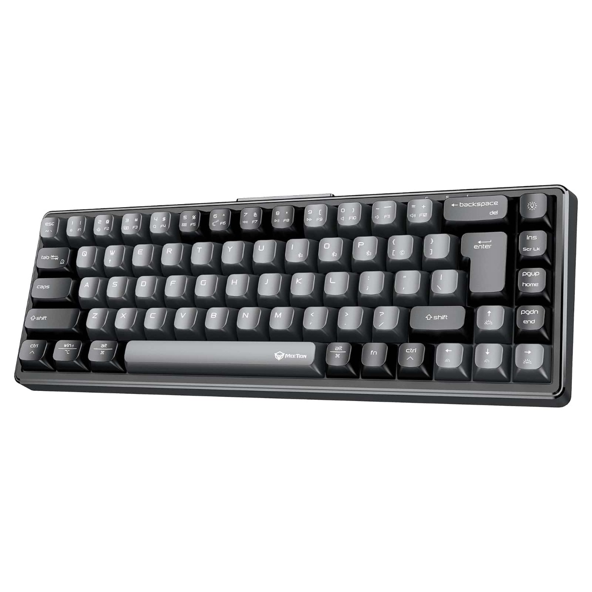 Meetion MK12 Ενσύρματο Bluetooth Gaming Πληκτρολόγιο Μαύρο US - Image 4