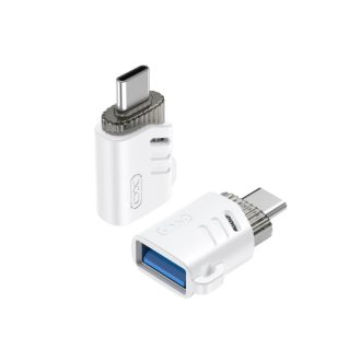 XO NB256B Αντάπτορας USB-A Θηλυκό σε Type-C OTG με Κορδόνι
