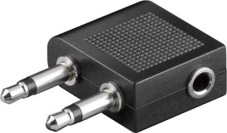 Διπλό Φις 3.5mm Μono Αρσενικό σε Stereo Θηλυκό