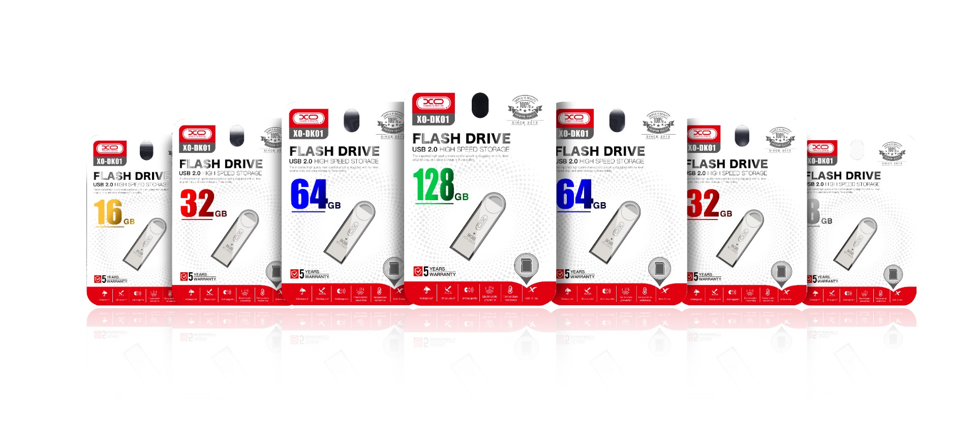 XO DK01 Στικάκι 32GB USB2.0 - Image 2