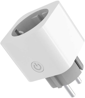 Entac Smart Αντάπτορας Μονή Πρίζα με Μετρητή Ισχύς WIBLE