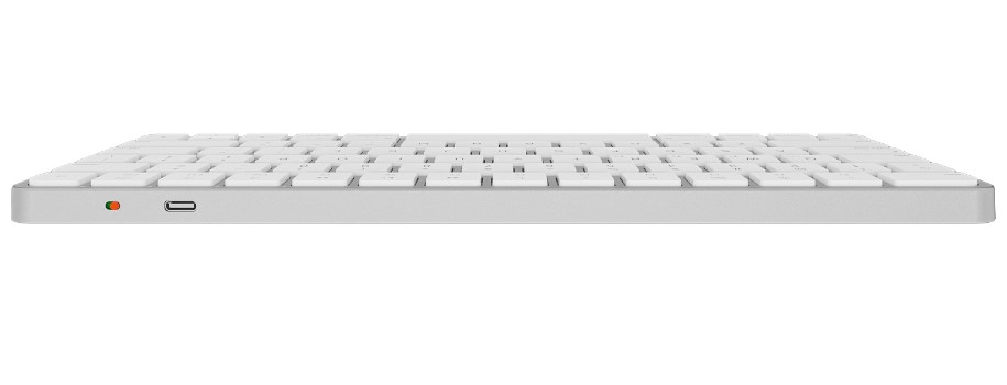 Meetion MT-K210MW 2.4G+Bluetooth Πληκτρολόγιο Λευκό US - Image 3