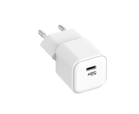 ATC-CHF1 Φορτιστής Ταχείας Φόρτισης GaN 20w Λευκός