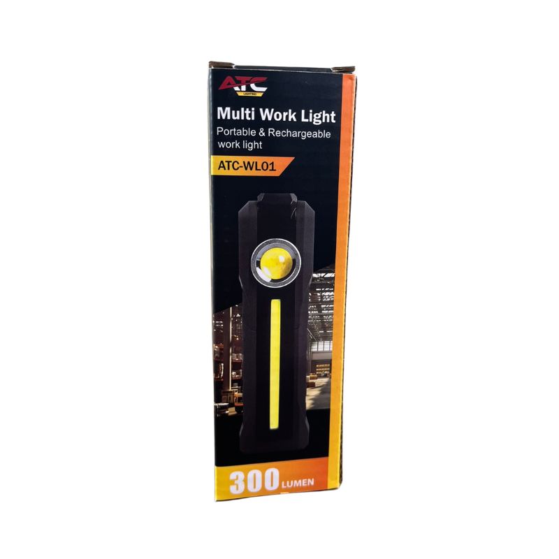 ATC-WL01 Πολυχρηστικός Φακός Εργασίας 300 Lumens - Image 4