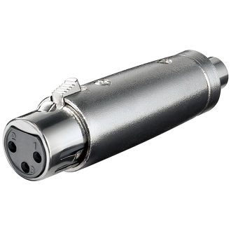 Μετατροπέας XLR Θηλ. / RCA Θηλ.
