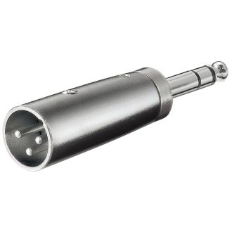 Μετατροπέας XLR Αρσενικό / 6.35 Stereo Αρσενικό