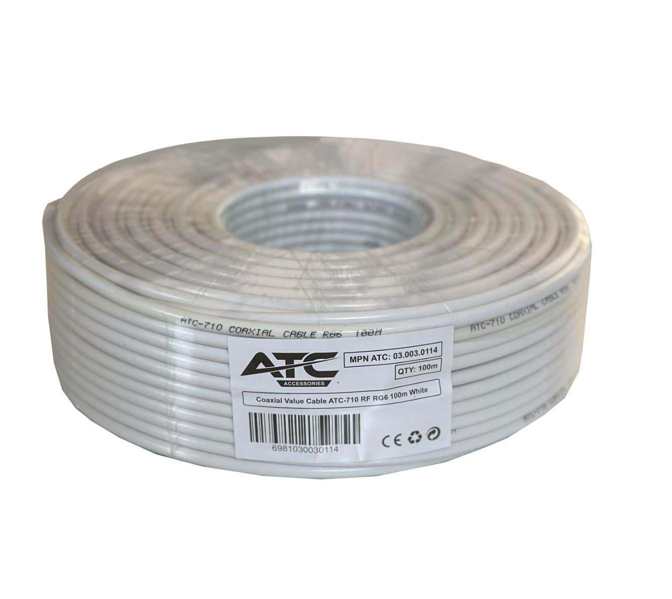 ATC Στροφείο RF ATC-710 Value RG6 100m - Image 4
