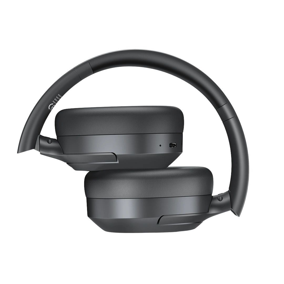 XO BE53 Ακουστικά Κεφαλής Bluetooth Tough Style με Περιστρεφόμενη Στέκα & ANC Μαύρα - Image 3