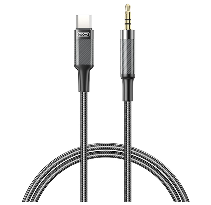 XO NB-R279B Type-c σε 3.5 Καλώδιο Ήχου Μαύρο 1m