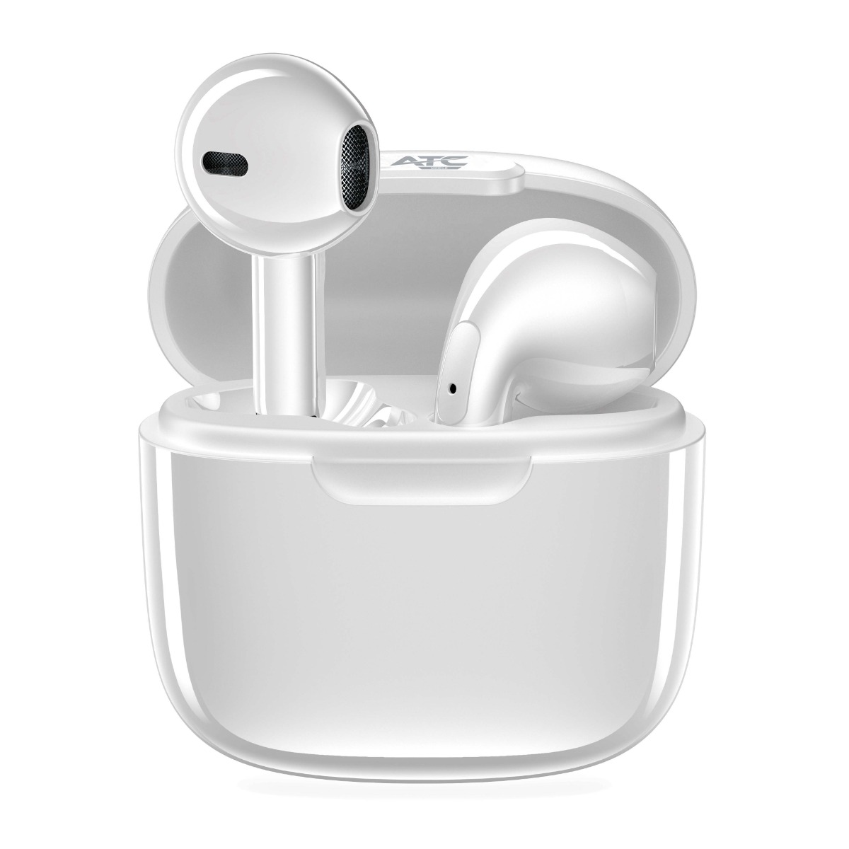 Ασύρματα Ακουστικά Earbuds ATC-25 TWS Λευκά