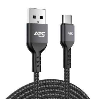 ATC-C4 Καλώδιο Φόρτισης & Sync 3A max USB-A σε Type-C