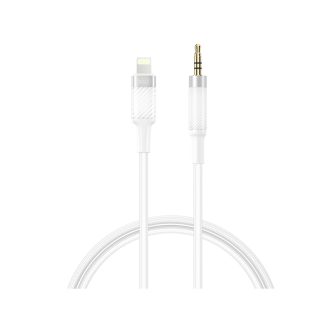 XO NB-R279A IP σε 3.5 Καλώδιο Ήχου Λευκό 1m