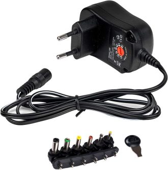 Τροφοδοτικό 12W 12V/1A Switching με 6 Κεφαλές