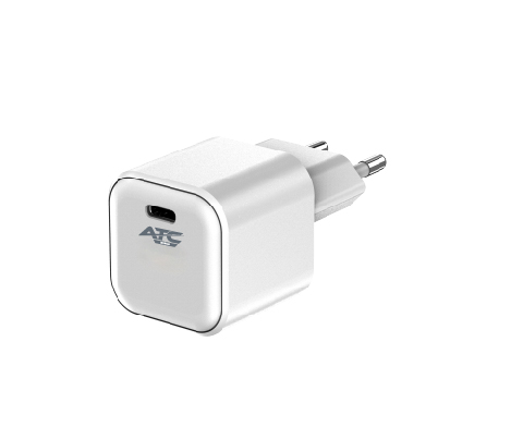 ATC-CHF3 Φορτιστής Ταχείας Φόρτισης GaN 65w Λευκός - Image 2