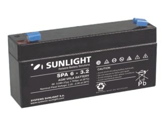 Sunlight Μπαταρία Μολύβδου 6V 3.2A
