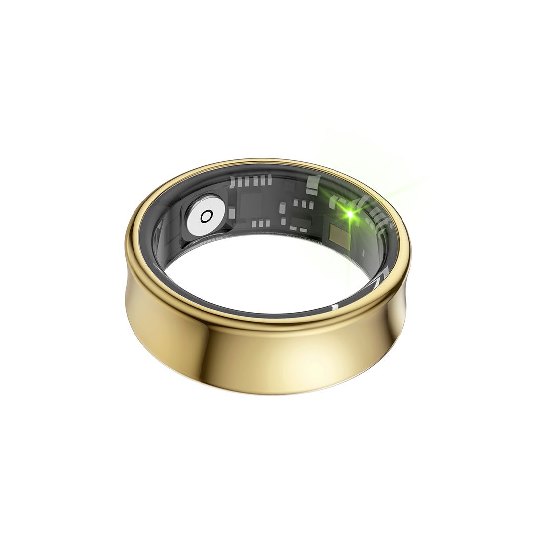 XO RS01 Smart Δαχτυλίδι Μέγεθος 10 Χρυσό - Image 2