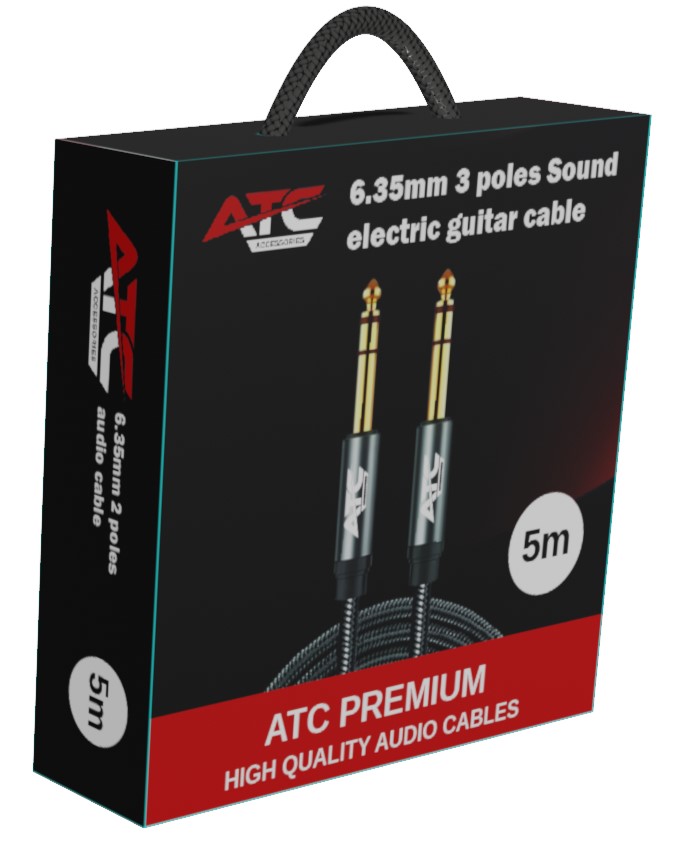 ATC 6.35 ST/ 6.35 ST 3 Poles Electric Guitar 5m - Image 2