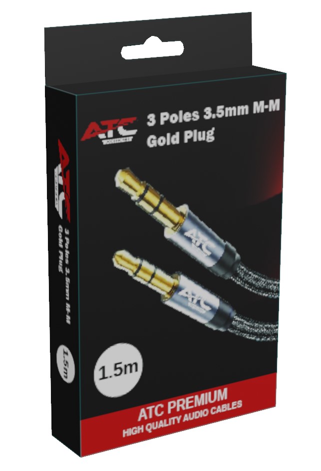 ATC HQ 3.5mm M / M Cable 1.5m - Image 5