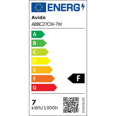 Avide Λάμπα Value LED Candle E27 7W CW 6400K - Image 2