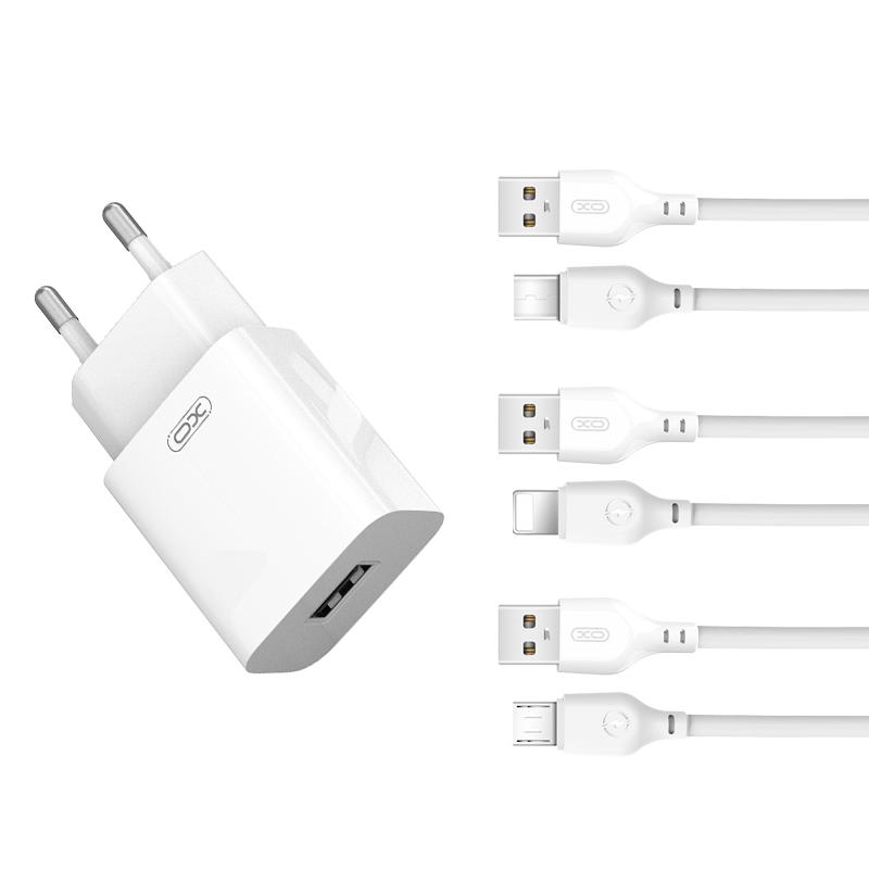 XO L99 2.4A Φορτιστής με Καλώδιο Lightning (NB103) - Image 3