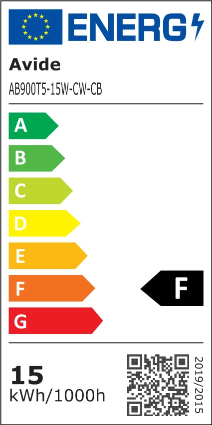 Avide LED T5 Ενσωματωμένος Σωλήνας 15W 900mm CW 6400K με Φις Ρεύματος - Image 2