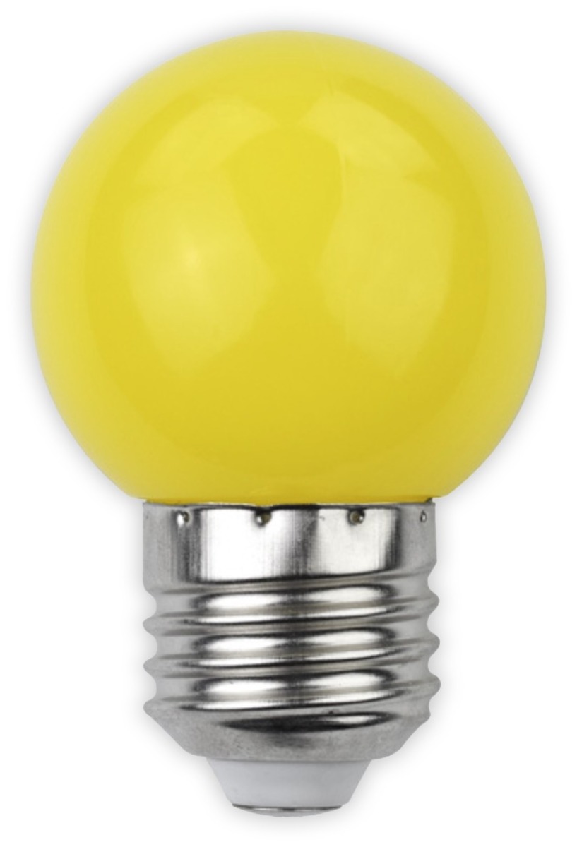 Avide LED Διακοσμητική Λάμπα G45 1W E27 Κίτρινο - Image 2