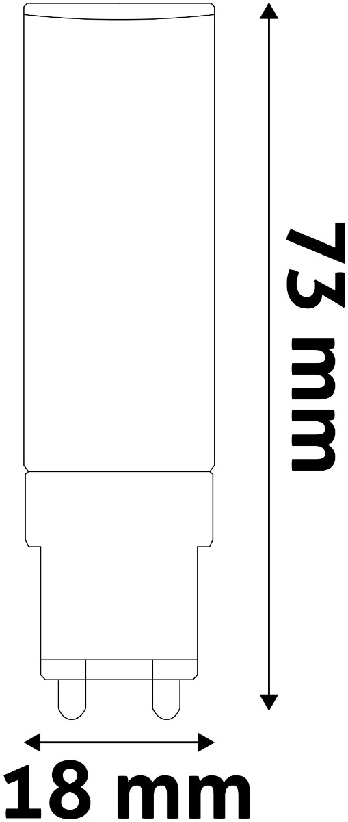 Avide Λάμπα LED 7W G9 220° WW 3000K Επίπεδη - Image 5