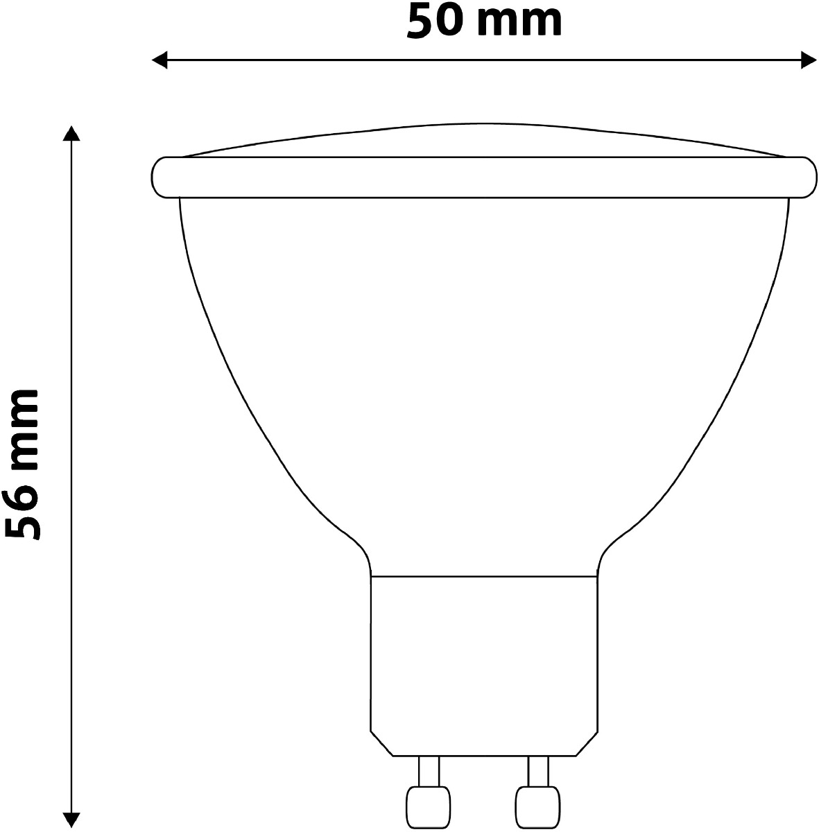 Avide Λάμπα LED Σποτ Αλουμίνιο + Πλαστικό 7W GU10 36° Ψυχρό 6400K Super High Lumen - Image 3