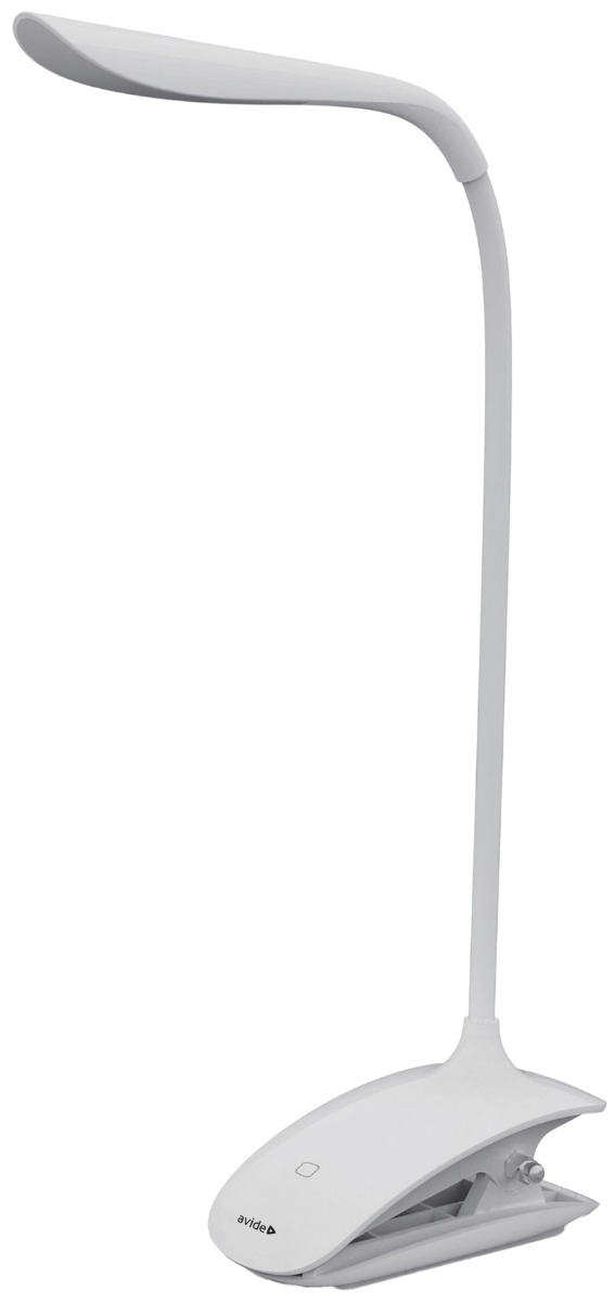 Avide LED Φωτιστικό Γραφείου με Μανταλάκι Άσπρο 1.5W - Image 3
