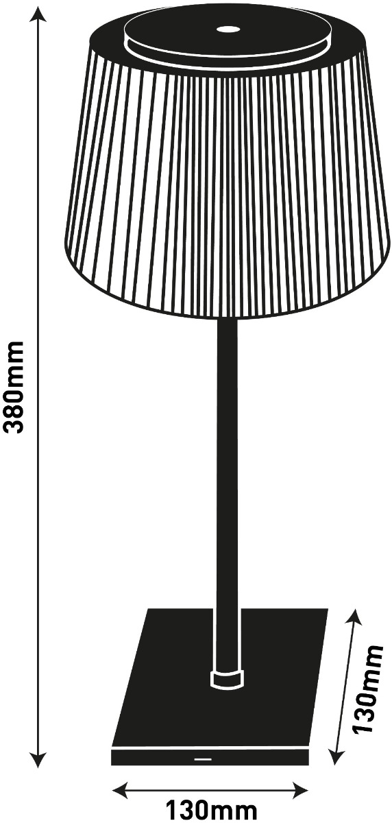 Avide LED Φωτιστικό Γραφείου Μαύρο USB 4W - Image 3